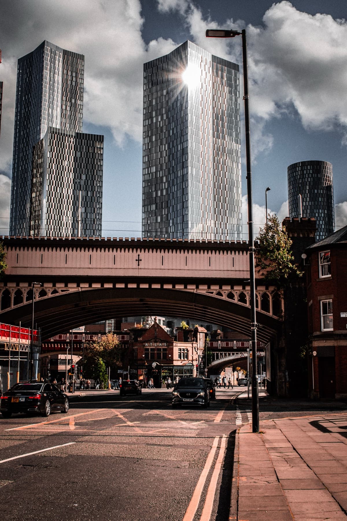 Contemporary property development representing bridging finance